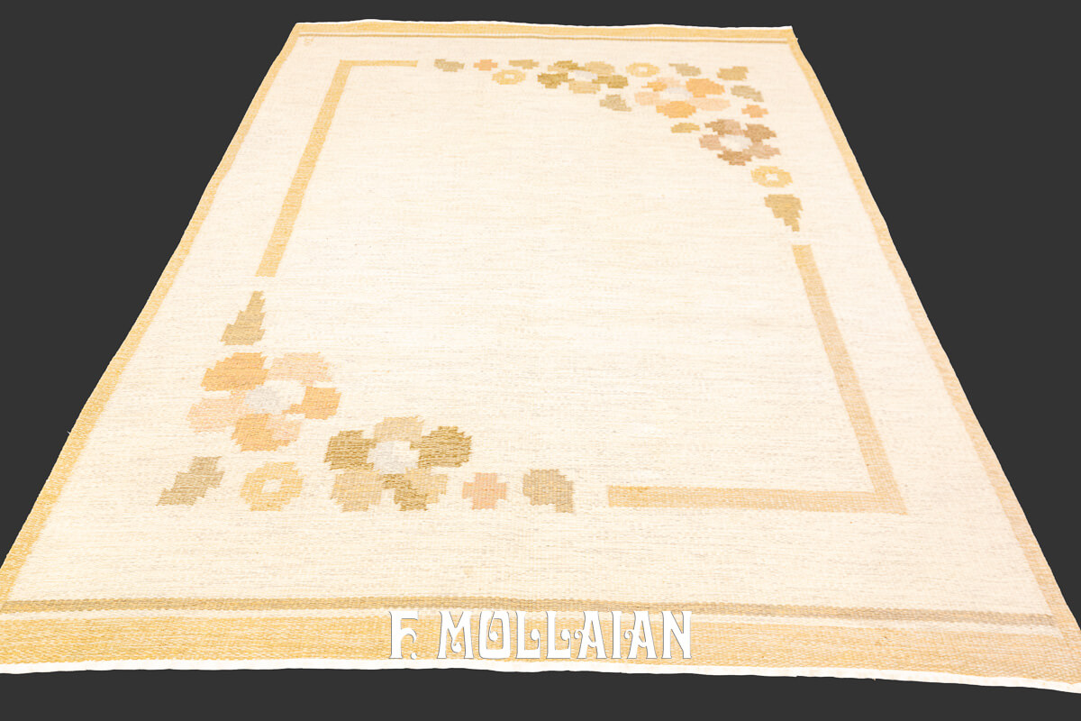 Scandinavian Rug Minimalist Design Signed OA n°:922345