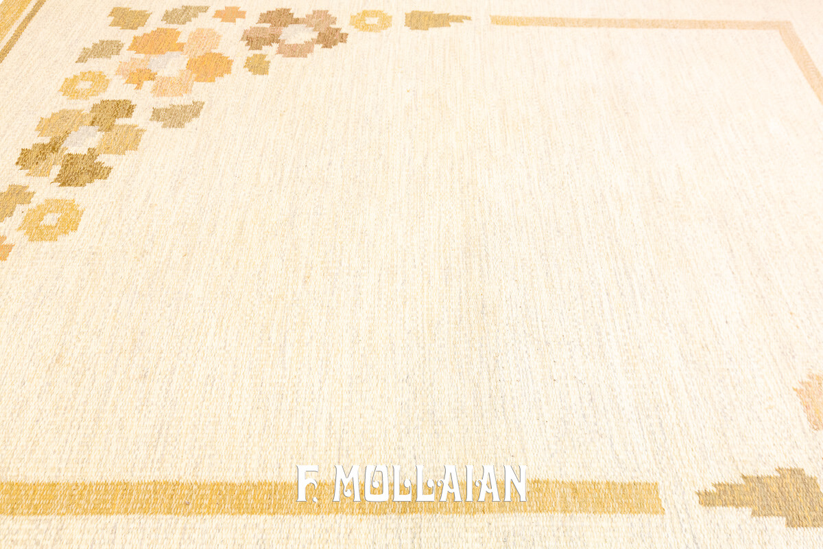 Scandinavian Rug Minimalist Design Signed OA n°:922345