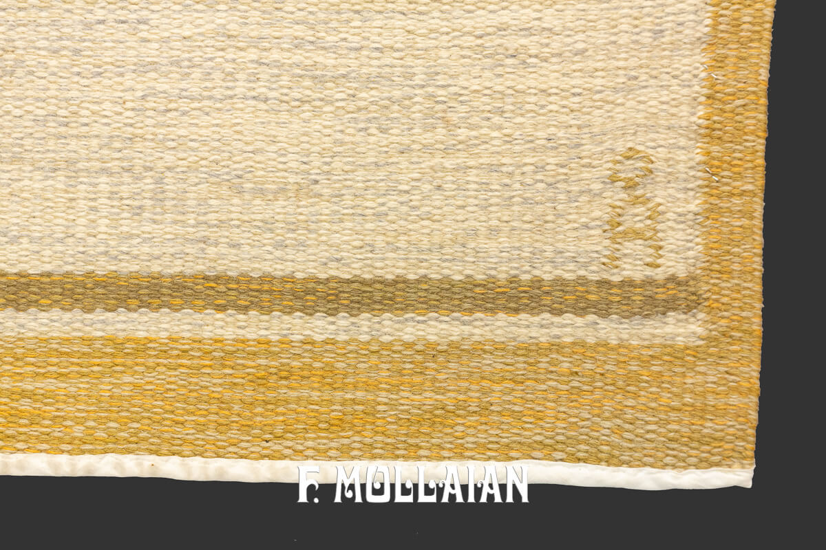 Scandinavian Rug Minimalist Design Signed OA n°:922345