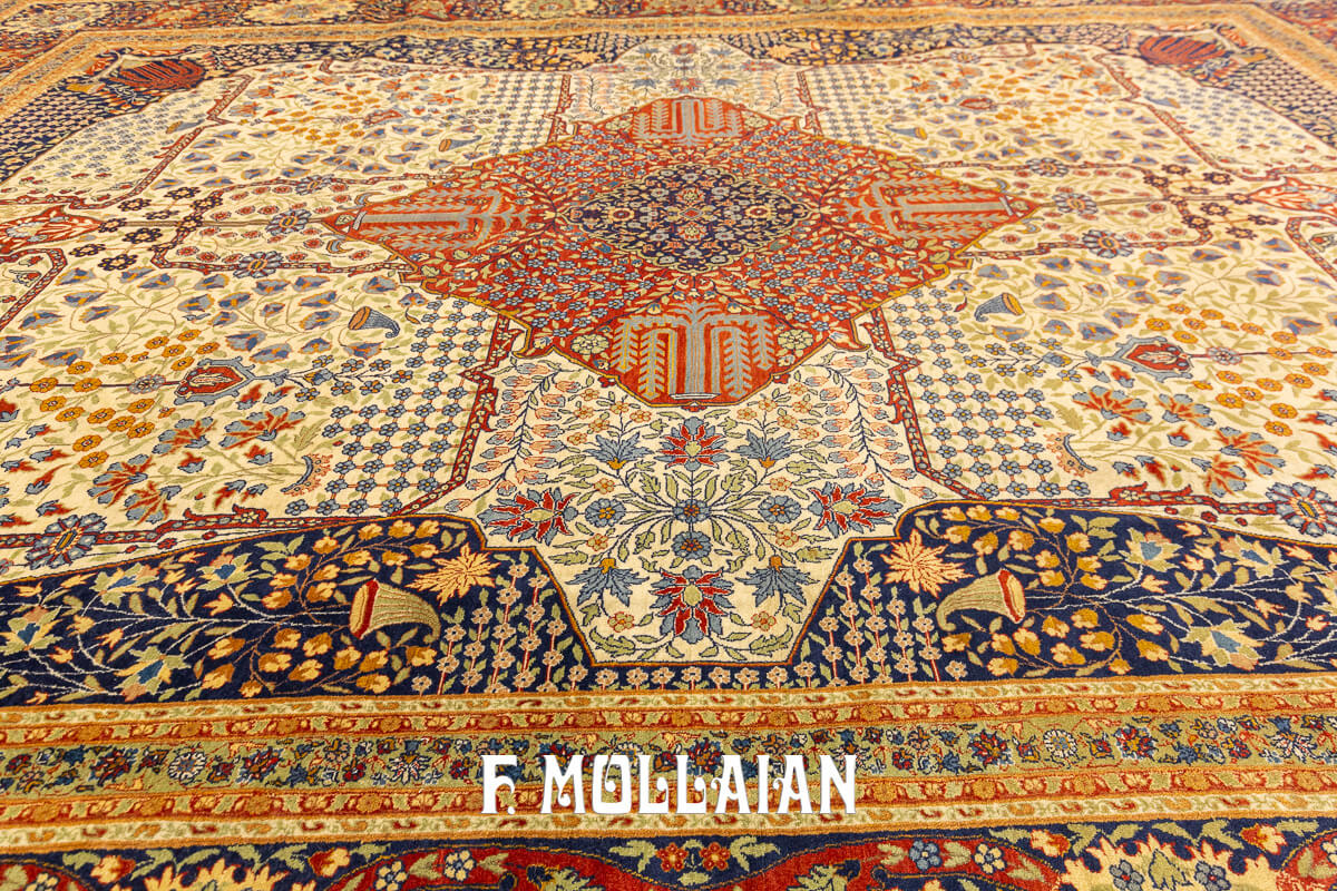 Tappeto Antico Classico Tabriz n°:934709