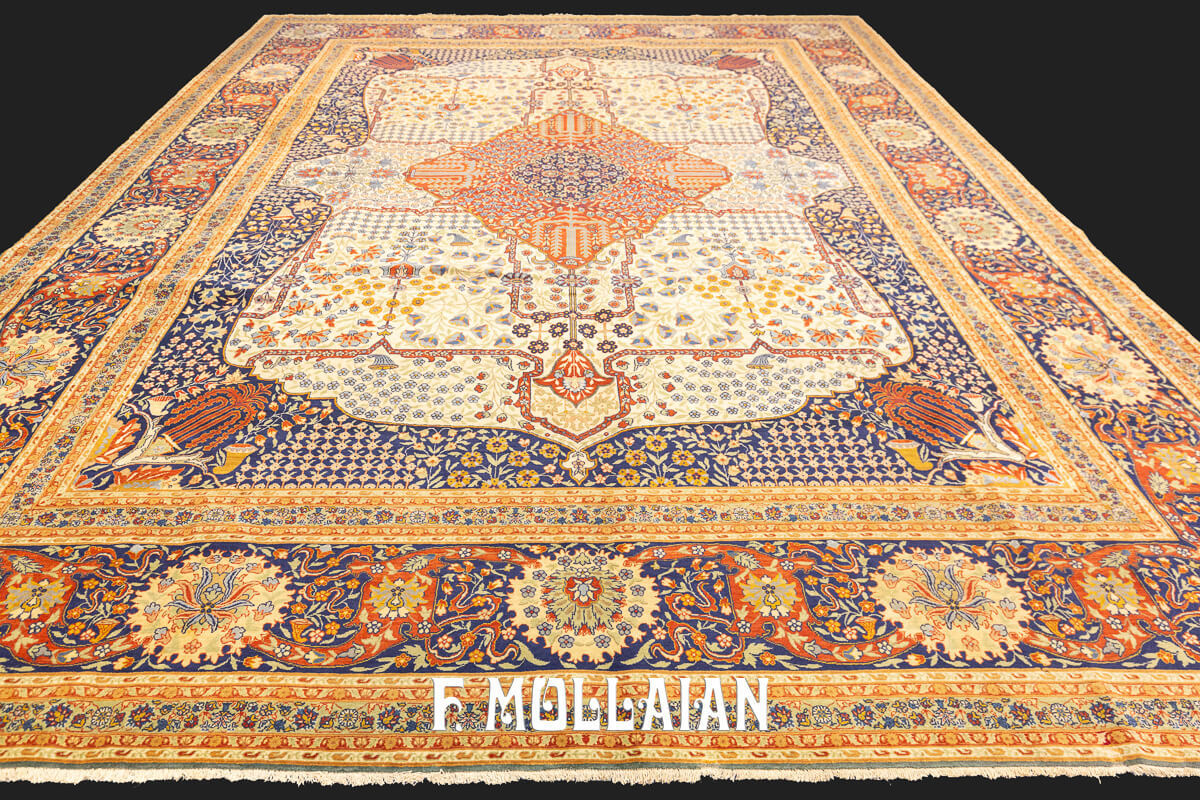 Tappeto Antico Classico Tabriz n°:934709