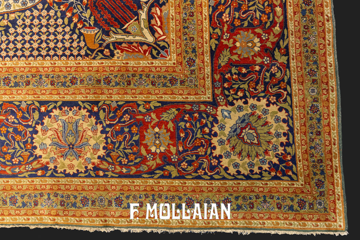 Tappeto Antico Classico Tabriz n°:934709