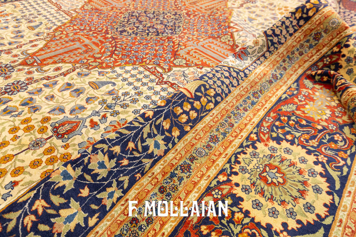 Tappeto Antico Classico Tabriz n°:934709