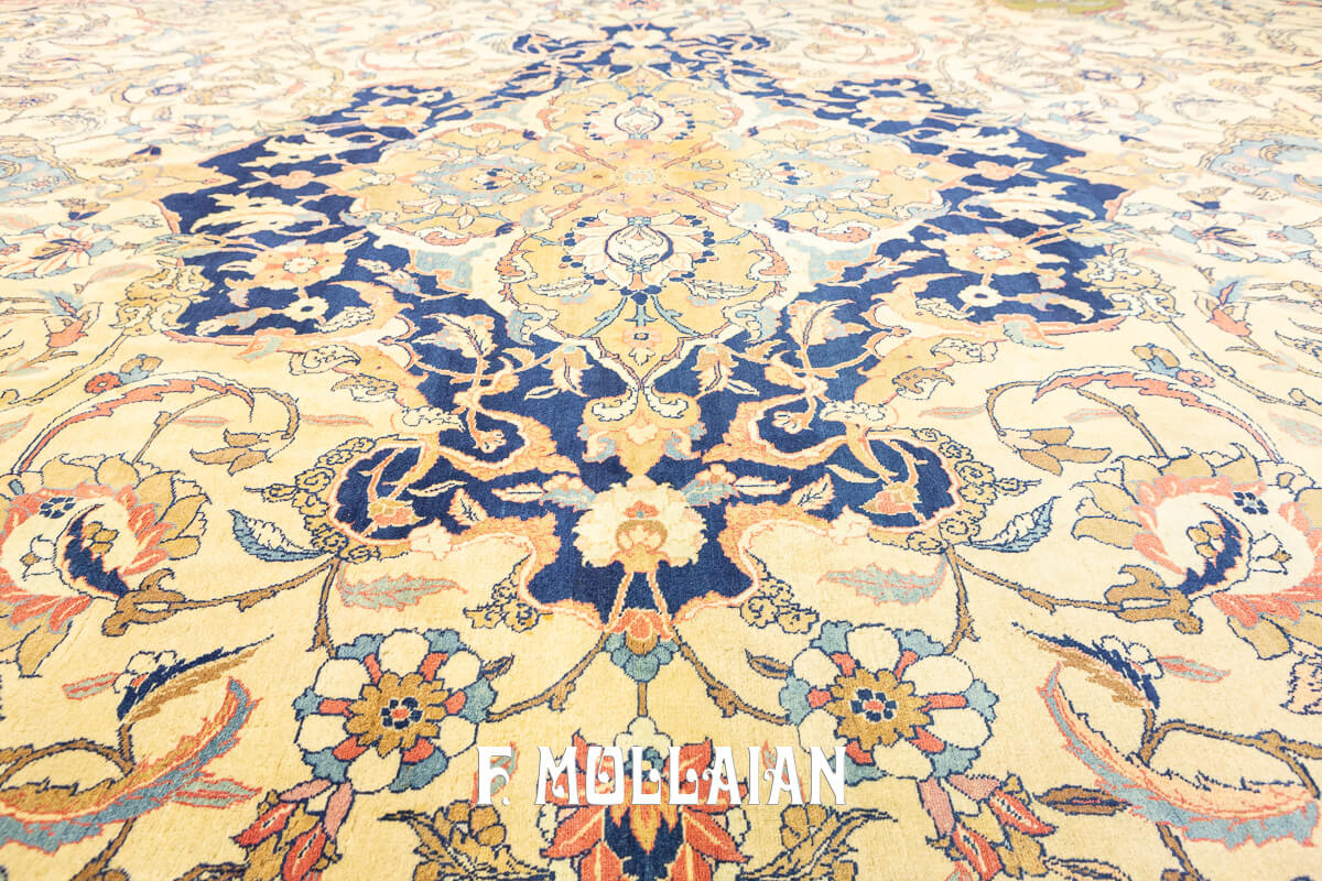 Tabriz Rug Beige Field n°:939640