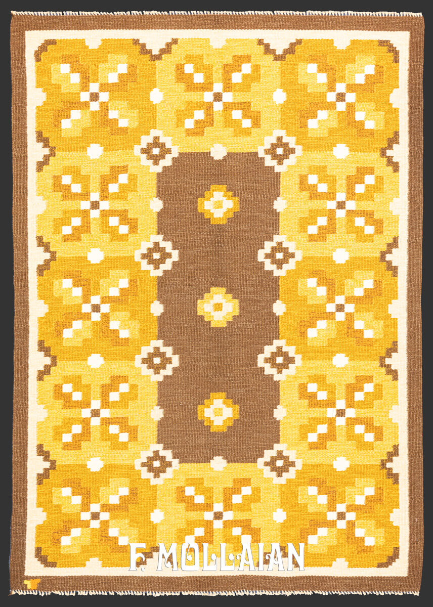 Scandinavian Rug Geometric Design n°:957352
