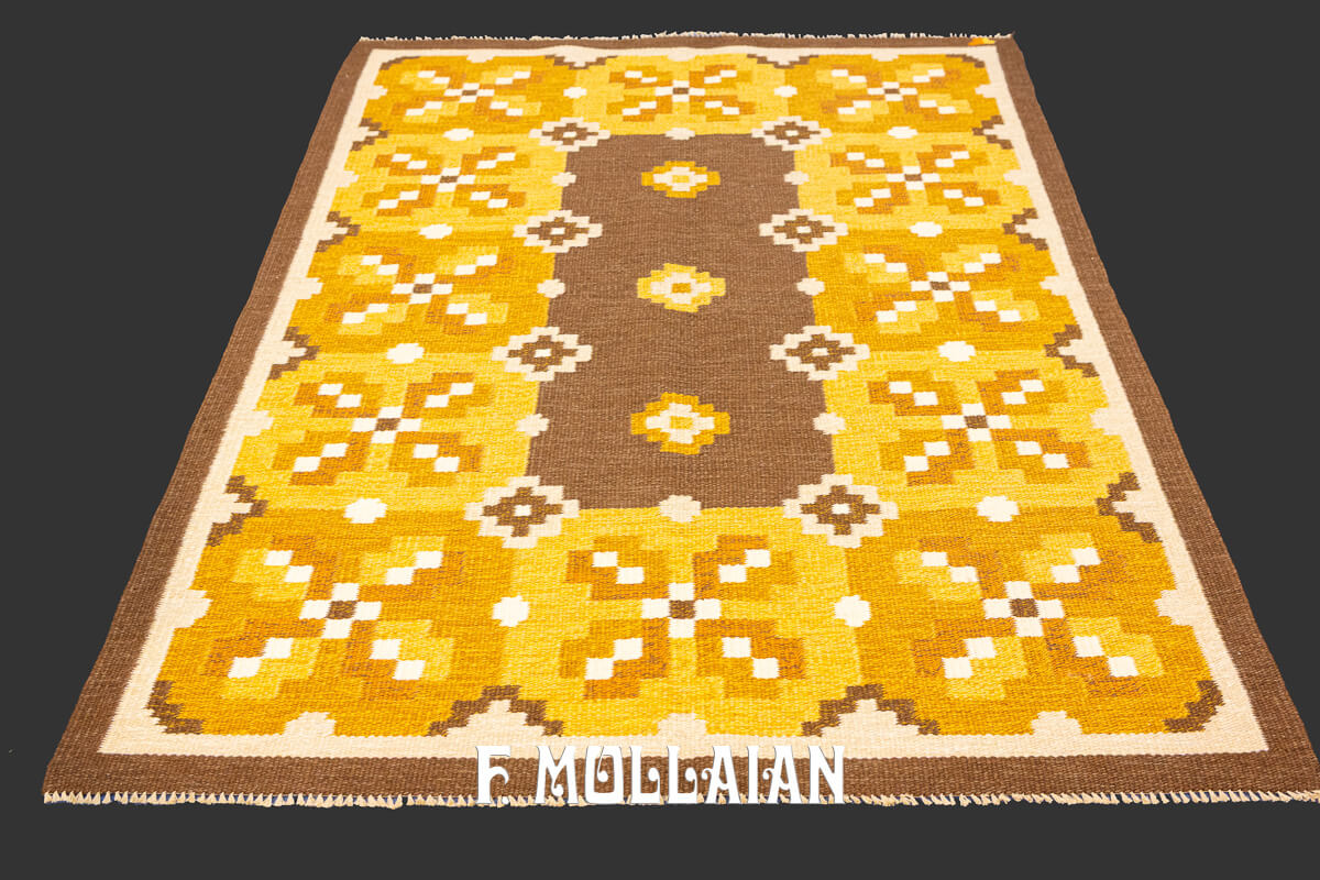 Scandinavian Rug Geometric Design n°:957352