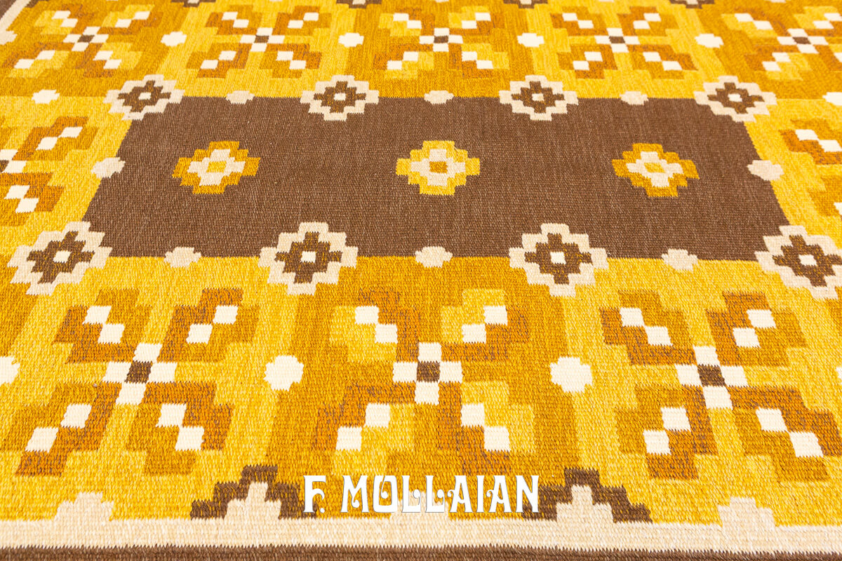 Scandinavian Rug Geometric Design n°:957352