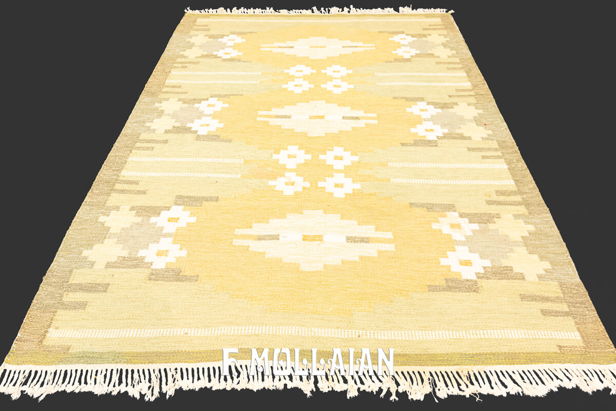 Scandinavian Rug Geometric Design n°:961086
