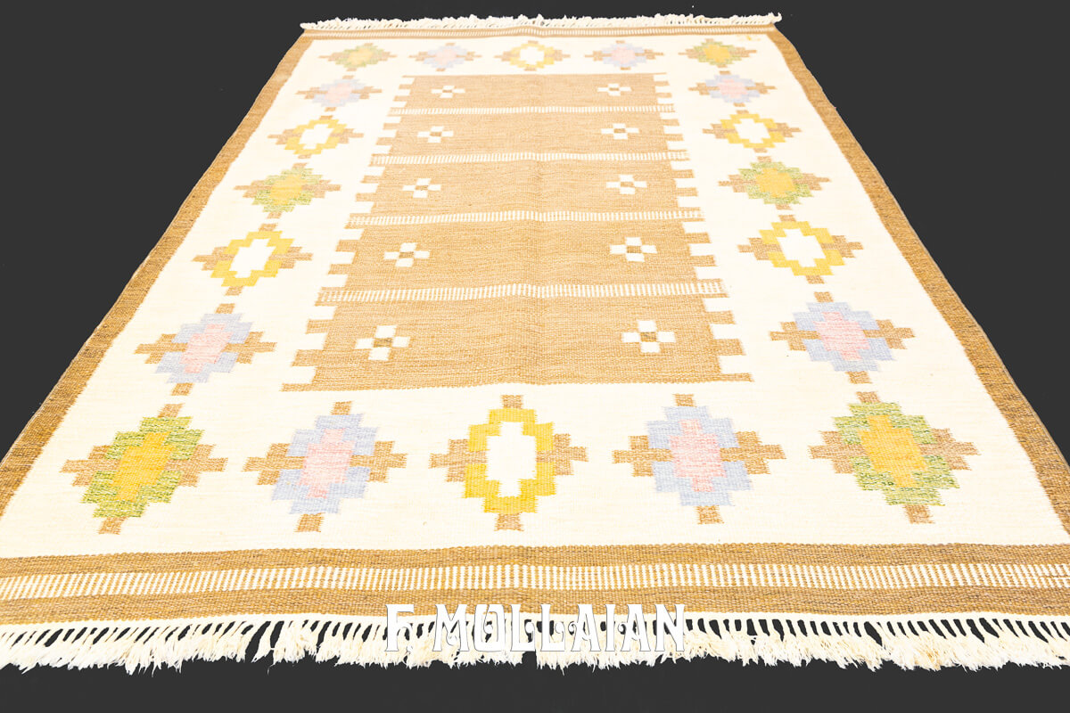 Scandinavian Rug Geometric Design n°:986836
