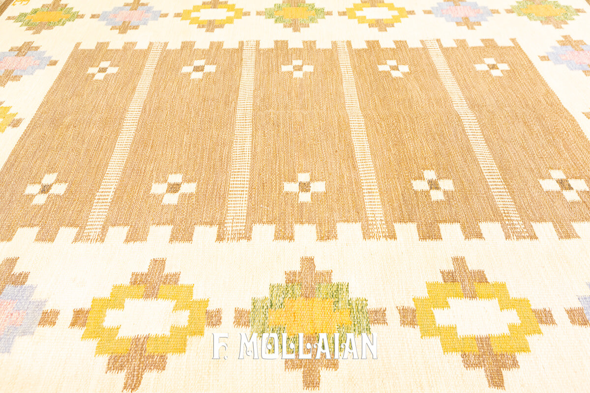 Scandinavian Rug Geometric Design n°:986836