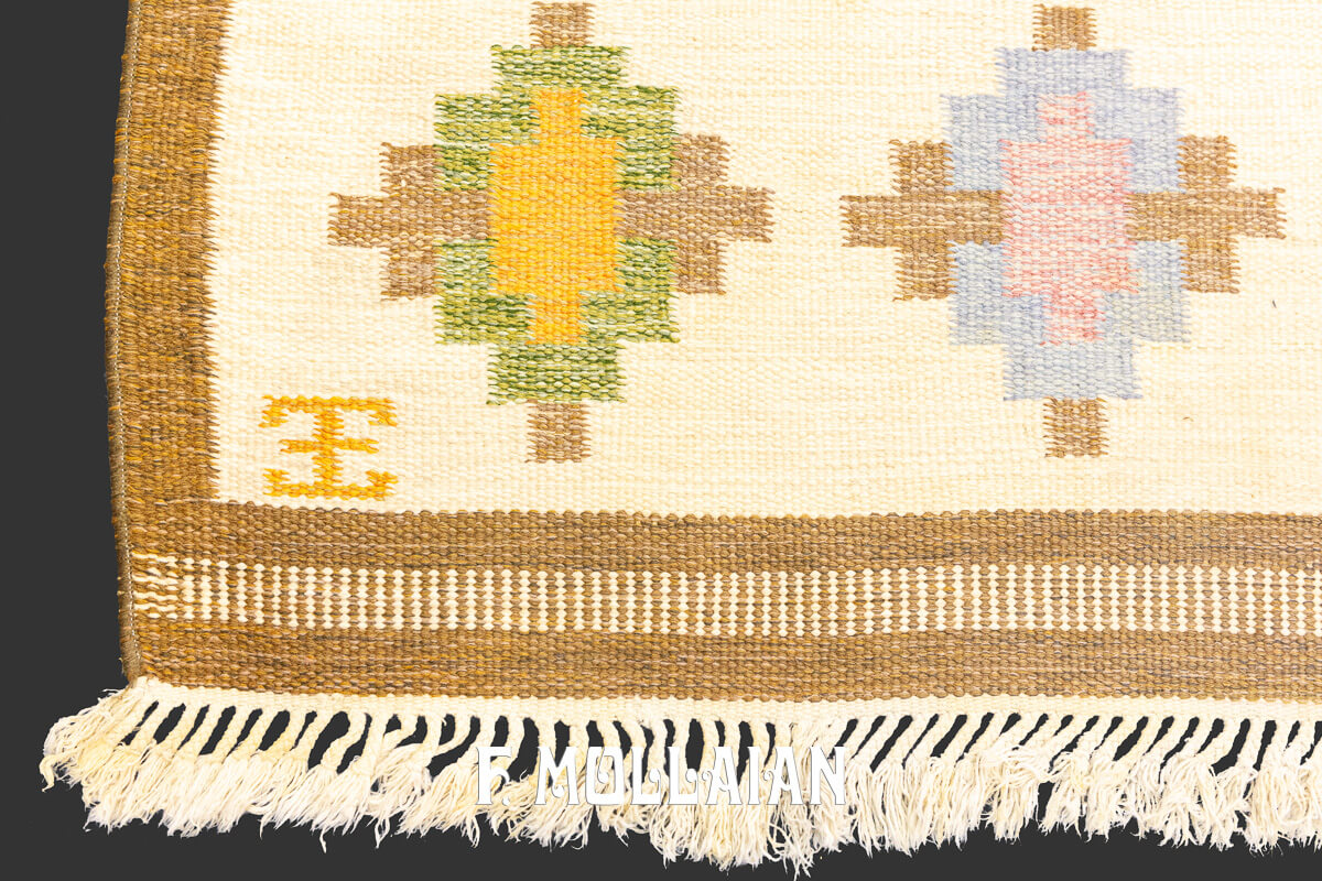 Scandinavian Rug Geometric Design n°:986836