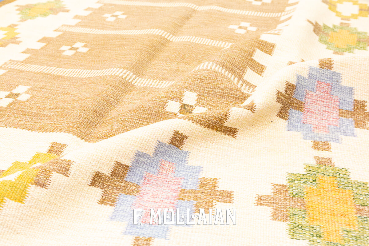 Scandinavian Rug Geometric Design n°:986836