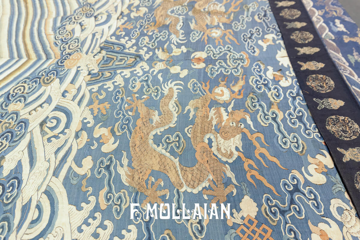 Antique Chinese Textile Imperial Kesi Embroidery n°:10945281