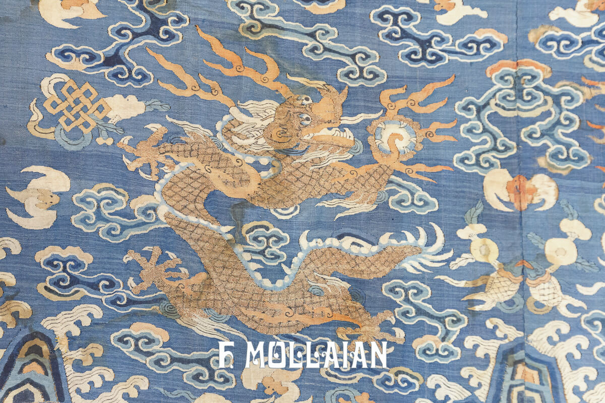 Antique Chinese Textile Imperial Kesi Embroidery n°:10945281