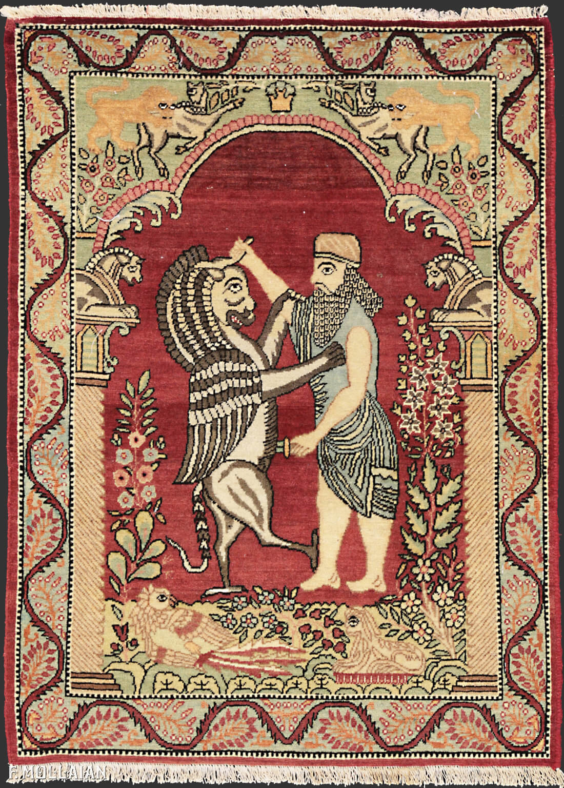 Tappeto Kerman Ravar Figurativo n°:11133164