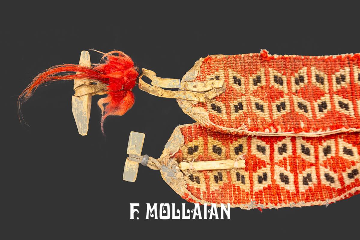 Antique Tibetan Rug Special  Shape “Band” n°:191864-384090