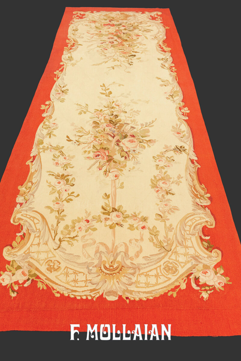 Arazzo Antico Aubusson Floreale n°:262450