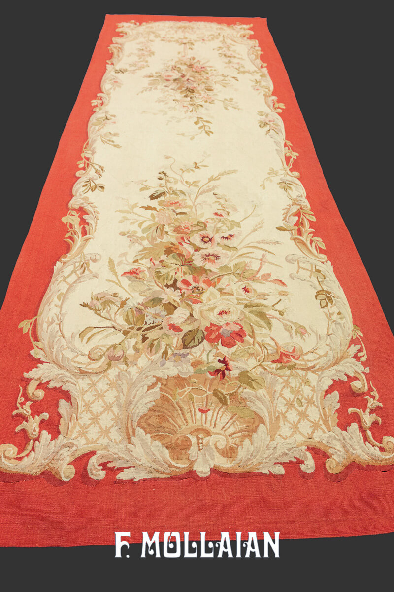 Arazzo Antico Aubusson Floreale n°:262450