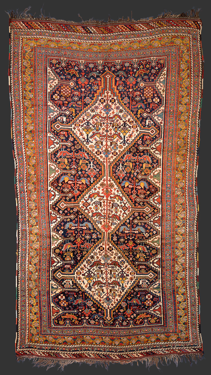 Khamse Rug Chicken Design