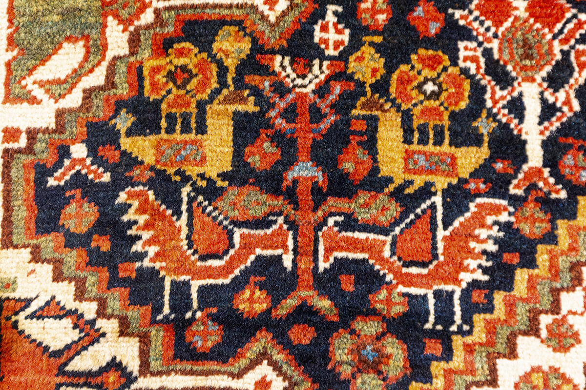 Khamse Rug Chicken Design