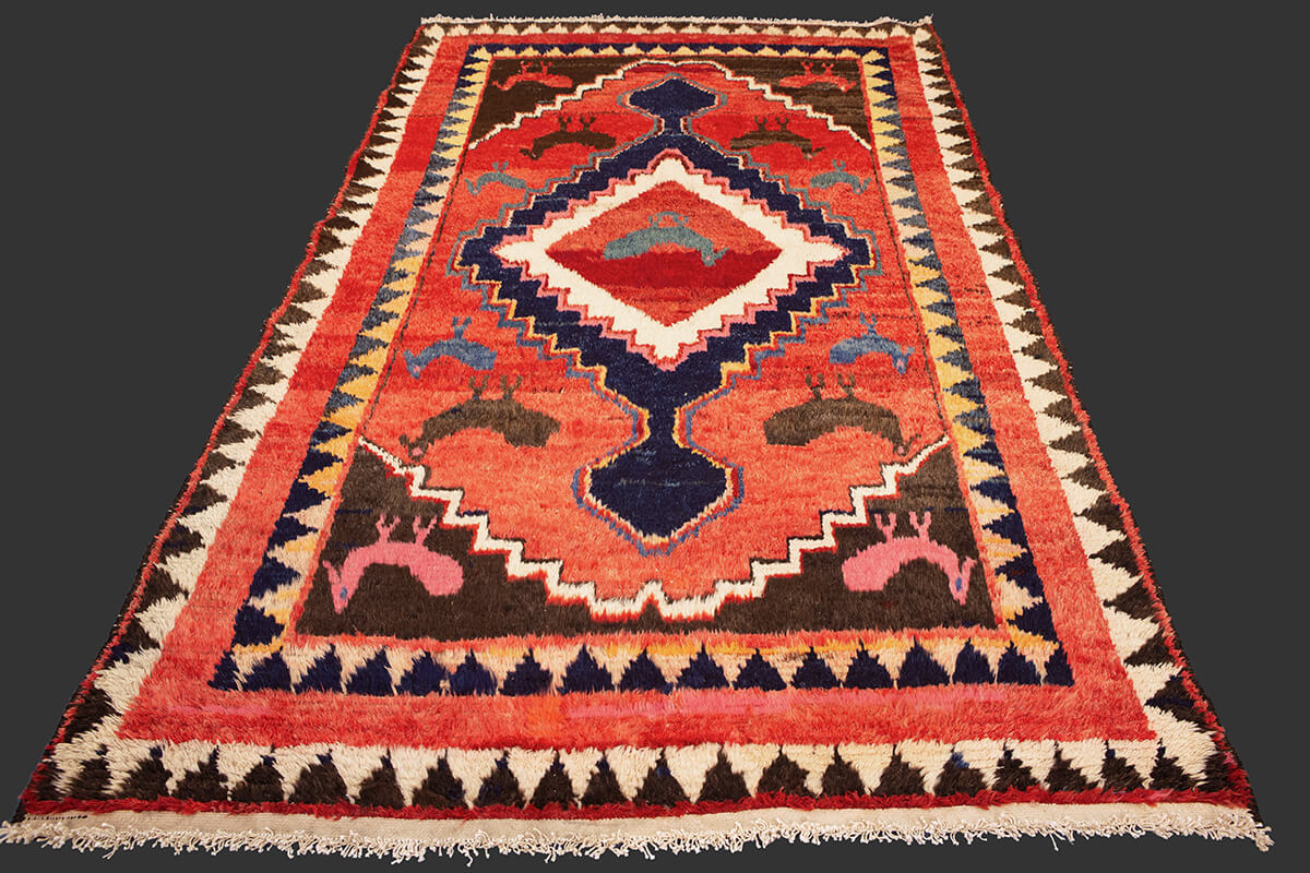 Bakhtiari Rug Ghabbeh Decorative Red Field n°:396322