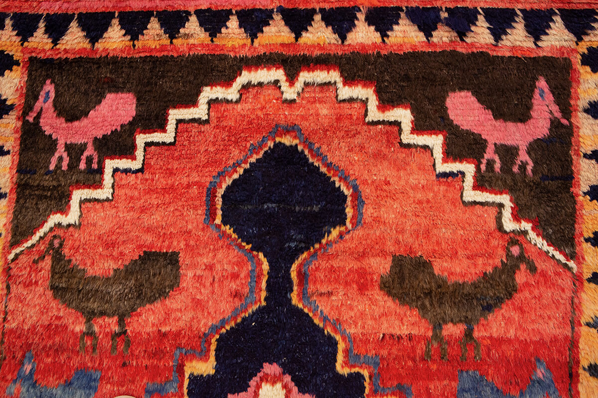 Bakhtiari Rug Ghabbeh Decorative Red Field n°:396322
