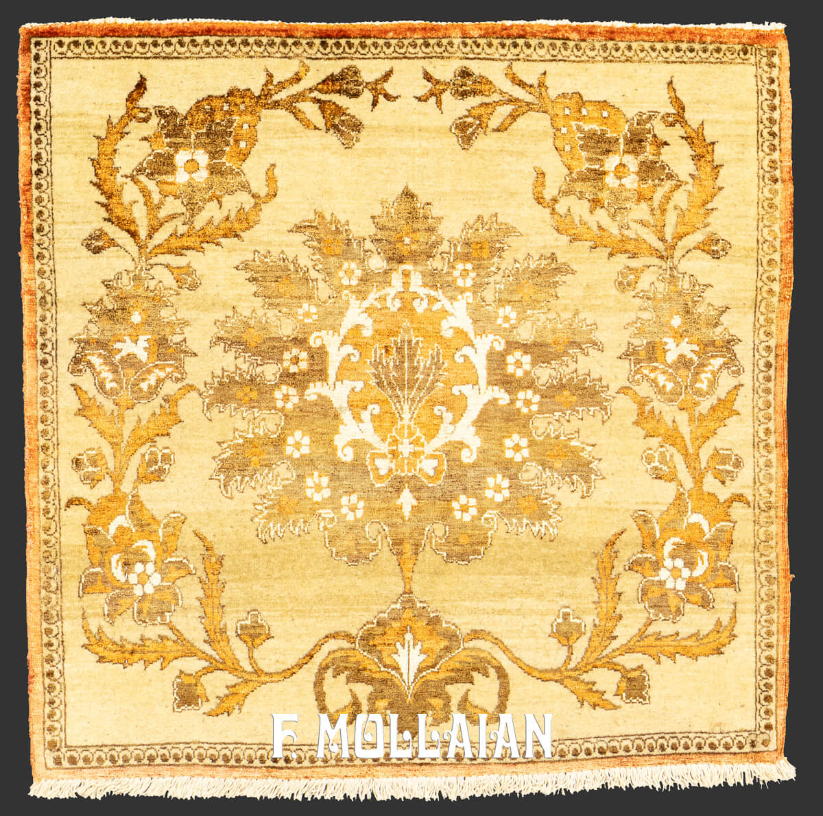 Tehran Rug Decorative Part Silk Pair n°:400751-460584