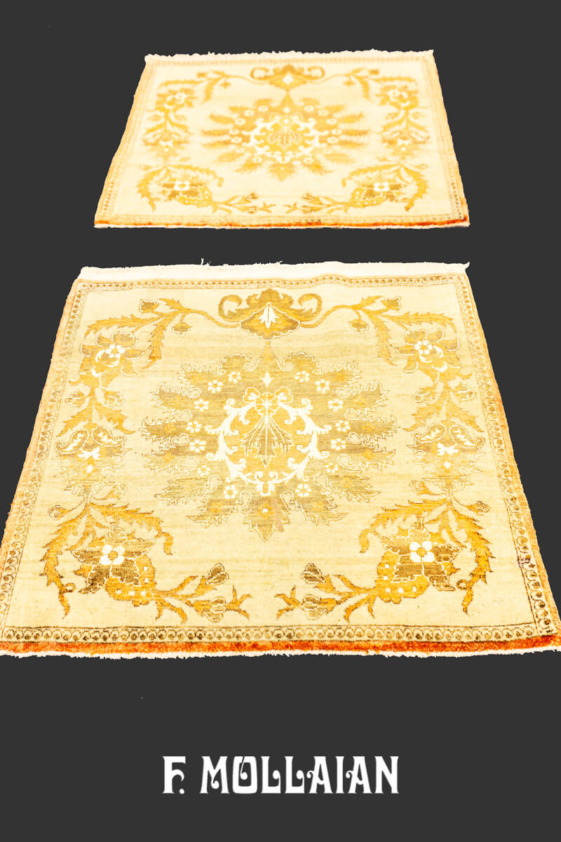 Tehran Rug Decorative Part Silk Pair n°:400751-460584