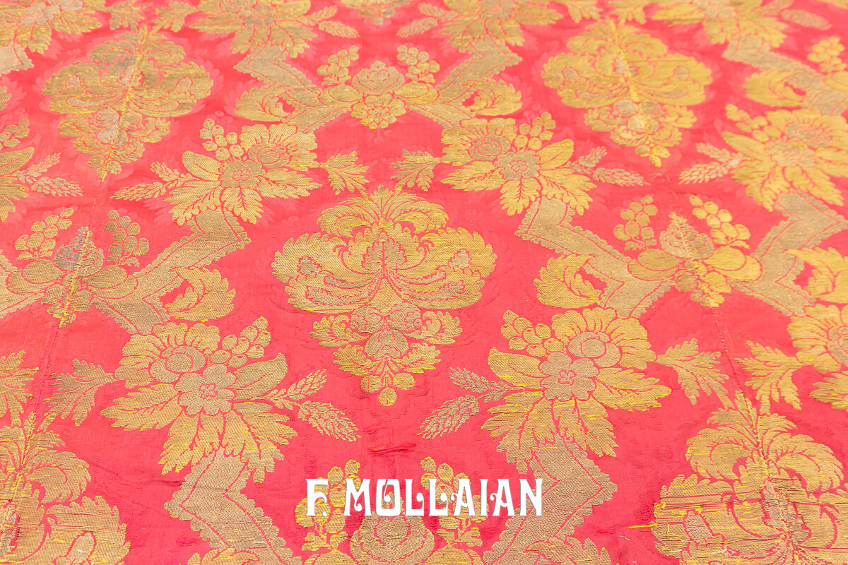 Italian Textile Embroidery By Metal Thread n°:40380593