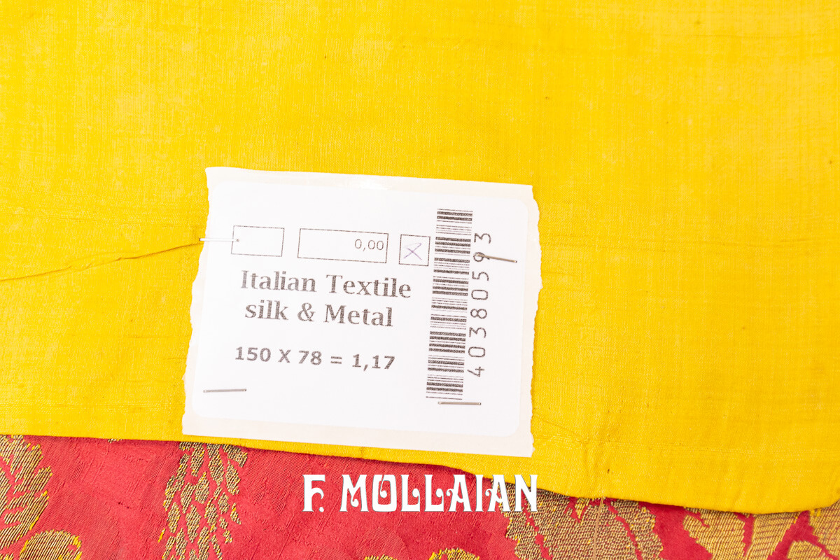 Italian Textile Embroidery By Metal Thread n°:40380593