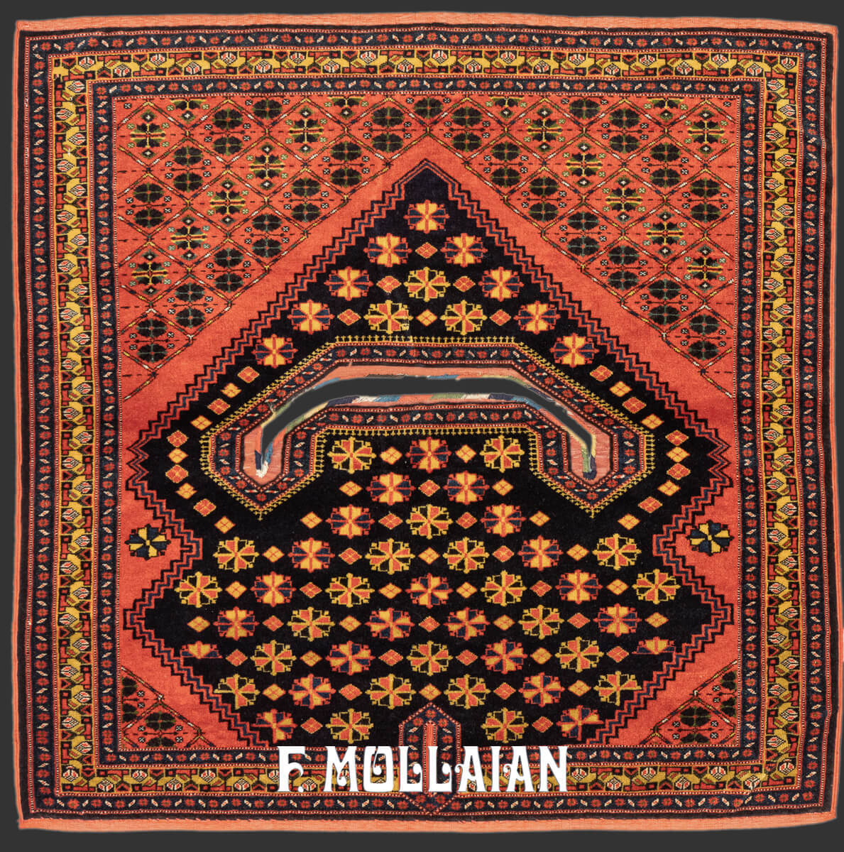 Antique Persian Rug Quchan n°:411195