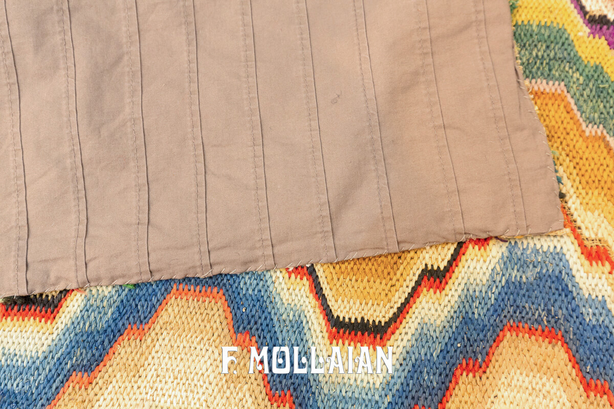 Italian Textile Silk Bargello n°:505530