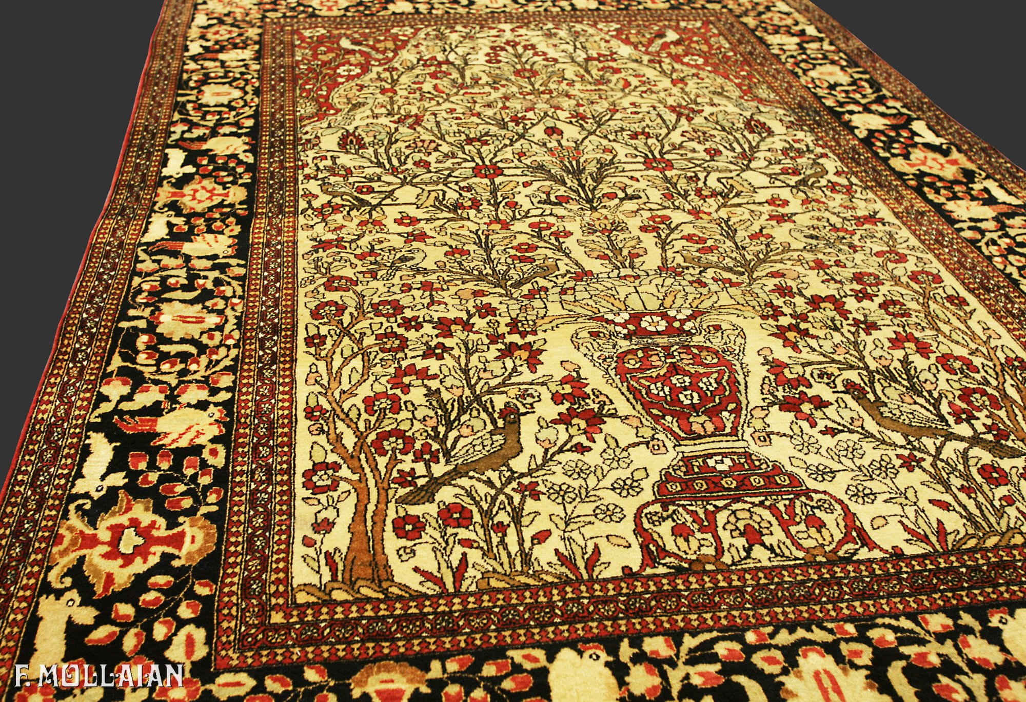 Tapis Persan Antique Isfahan n°:51483104