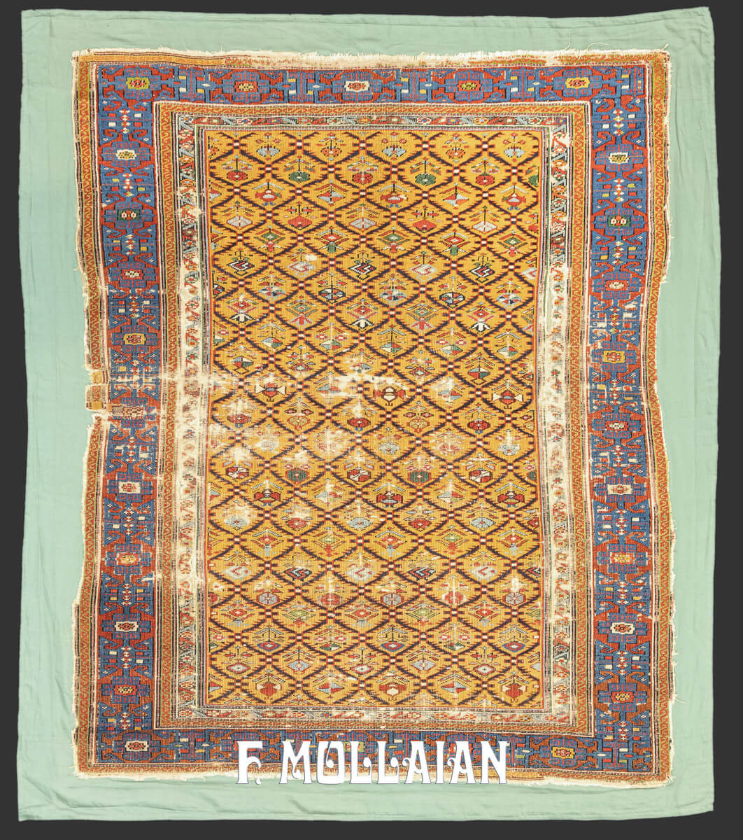 Antique Kuba Rug