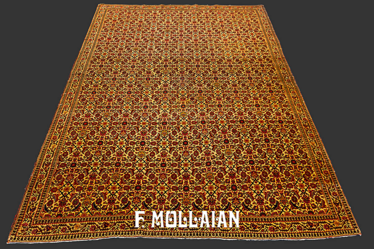 Tapis Sarouk Farahan Persan à Motif Stylisé n°:579367