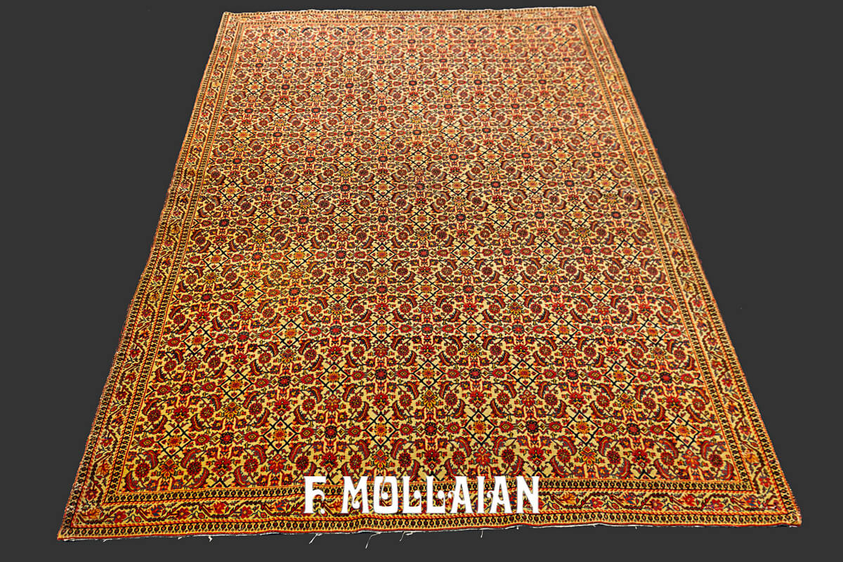 Tapis Sarouk Farahan Persan à Motif Stylisé n°:579367