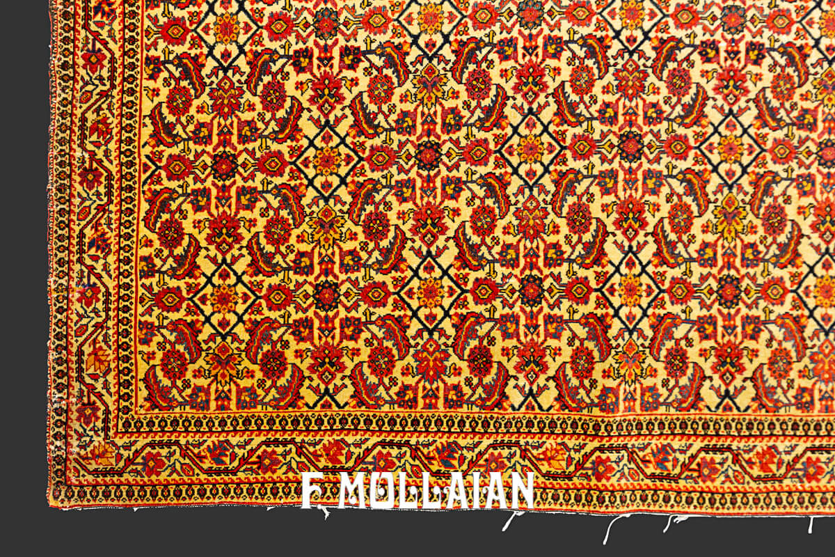 Tapis Sarouk Farahan Persan à Motif Stylisé n°:579367