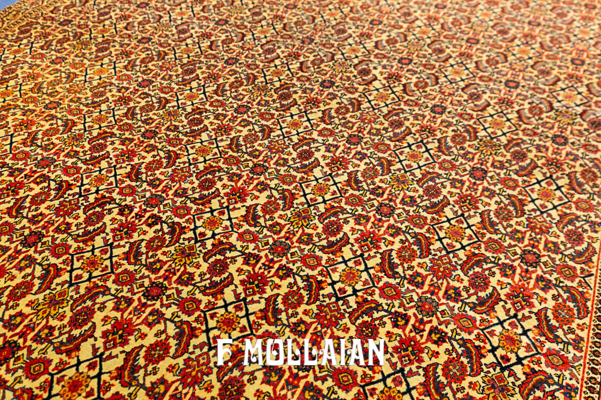 Tapis Sarouk Farahan Persan à Motif Stylisé n°:579367