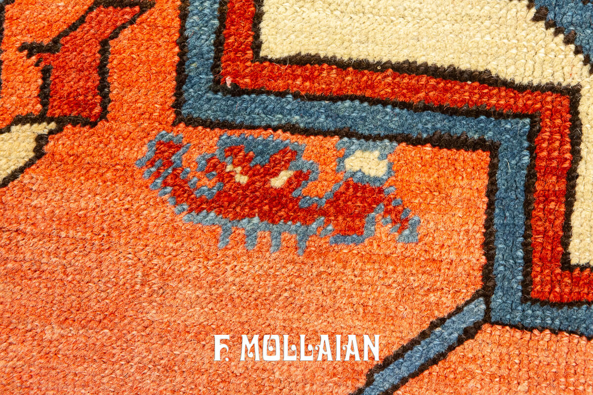 Heriz Rug Serapi Geometric Design n°:628851