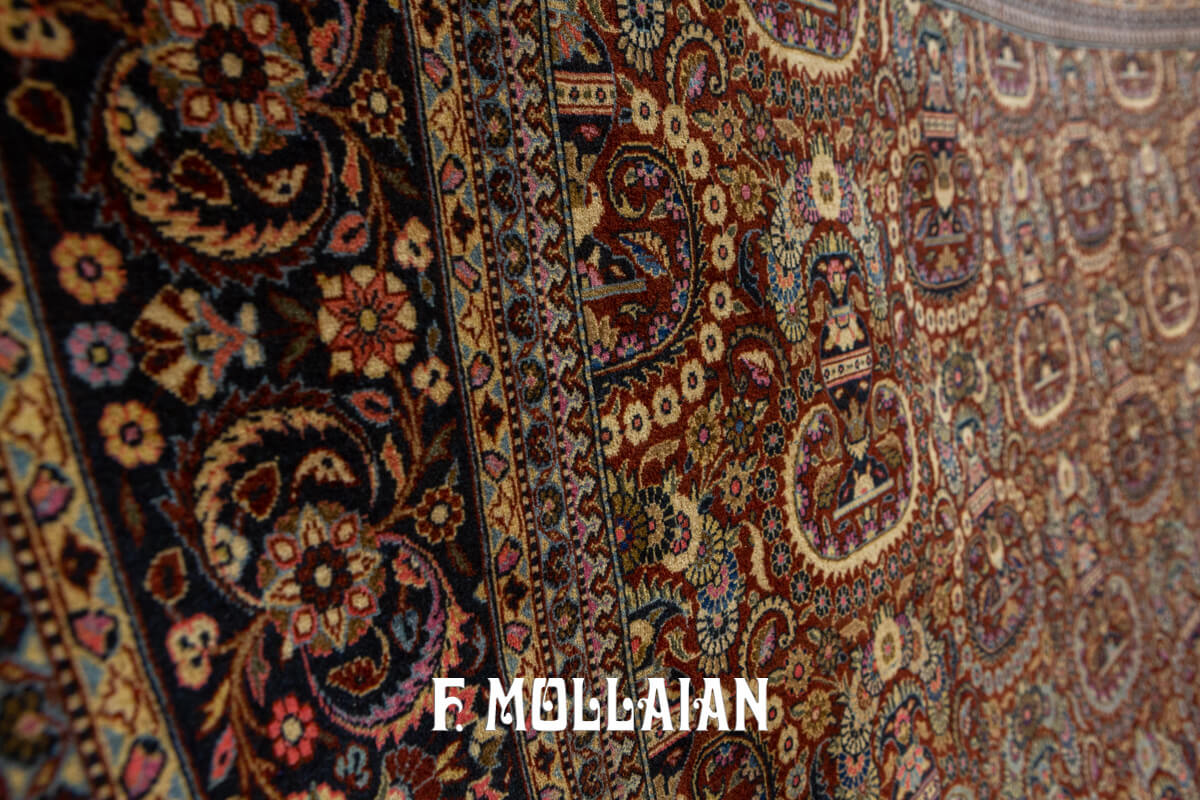 Kashan Dabir Carpet Signed n°:634311