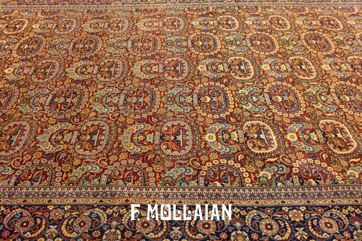 Kashan Dabir Carpet Signed n°:634311