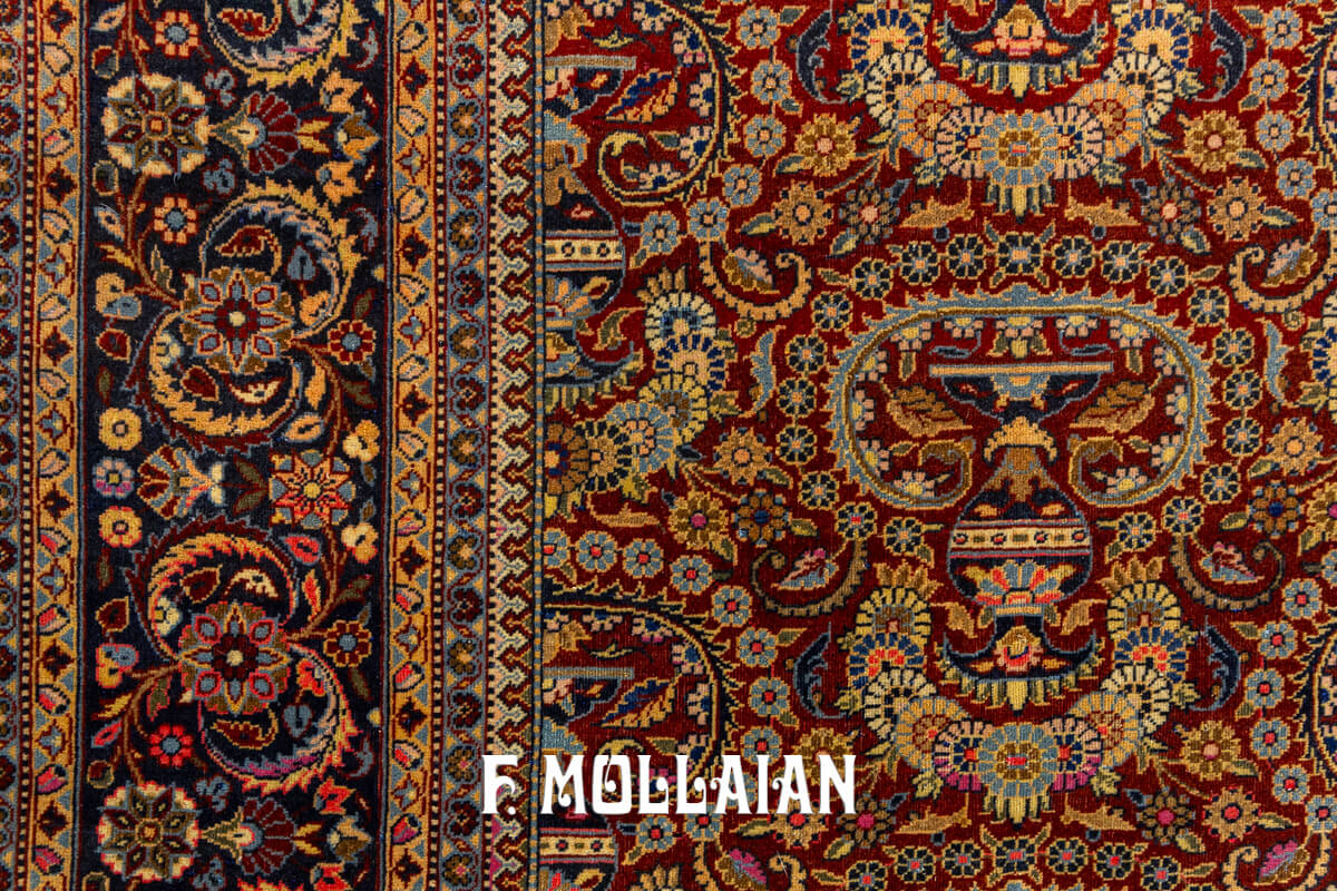 Kashan Dabir Carpet Signed n°:634311
