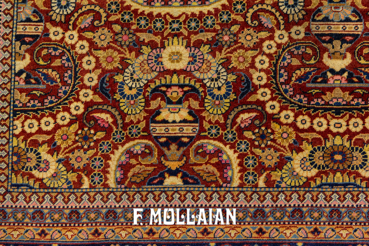 Kashan Dabir Carpet Signed n°:634311
