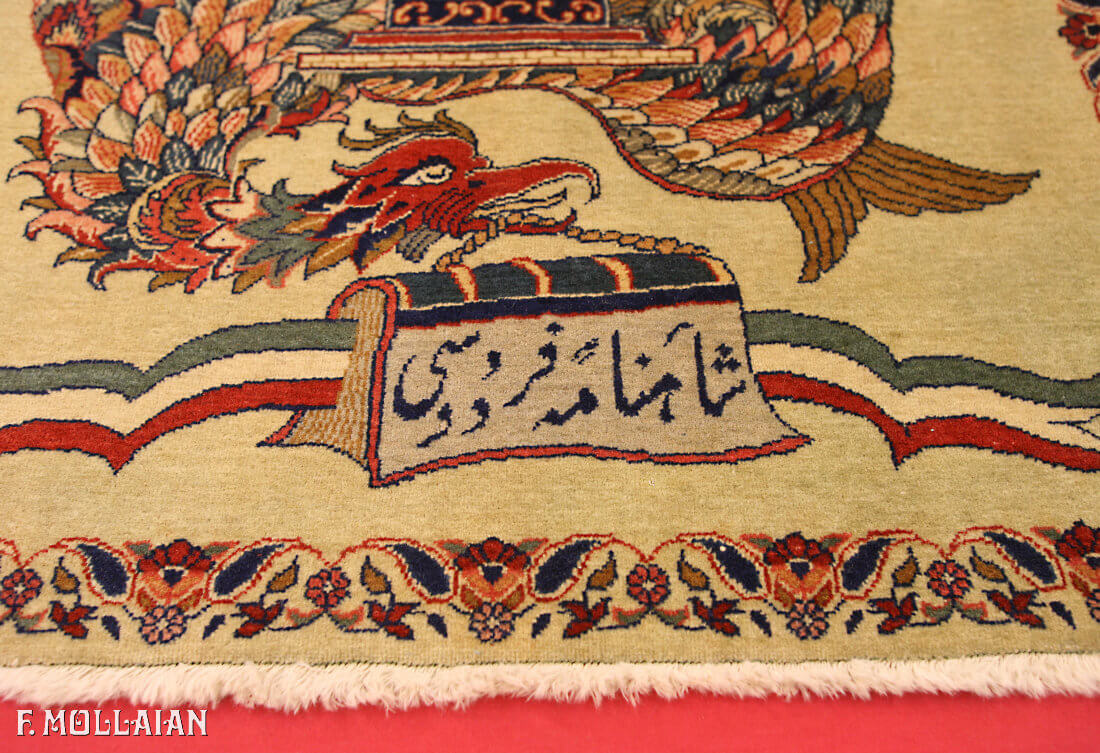 سجادة ايراني أنتيك كاشان مانشستر کد:۷۰۰۰۱۹۳۳