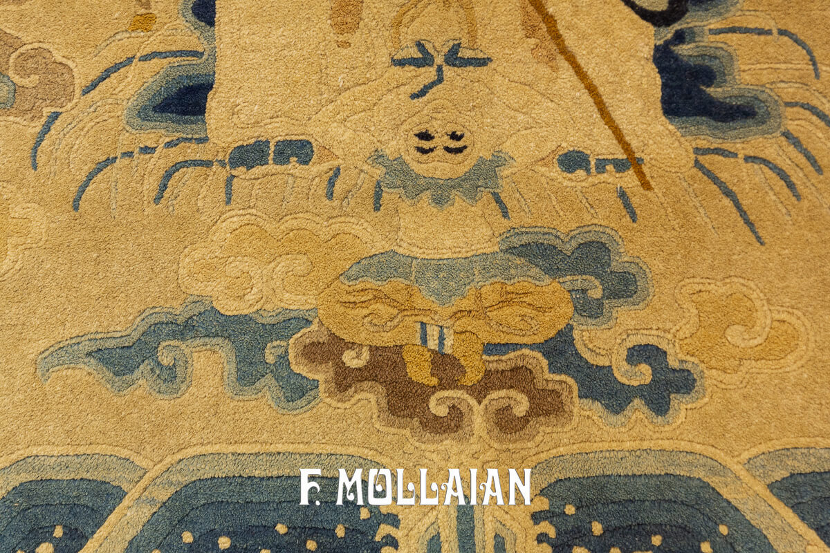 Tapis Chinois Pekin Immortels Figuratif n°:71995114