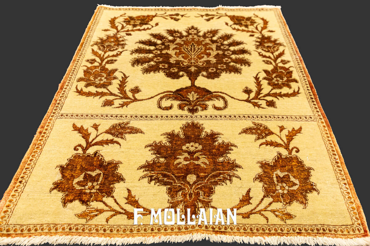 Tapis Tehran Paire Partie Soie n°:776693-890555