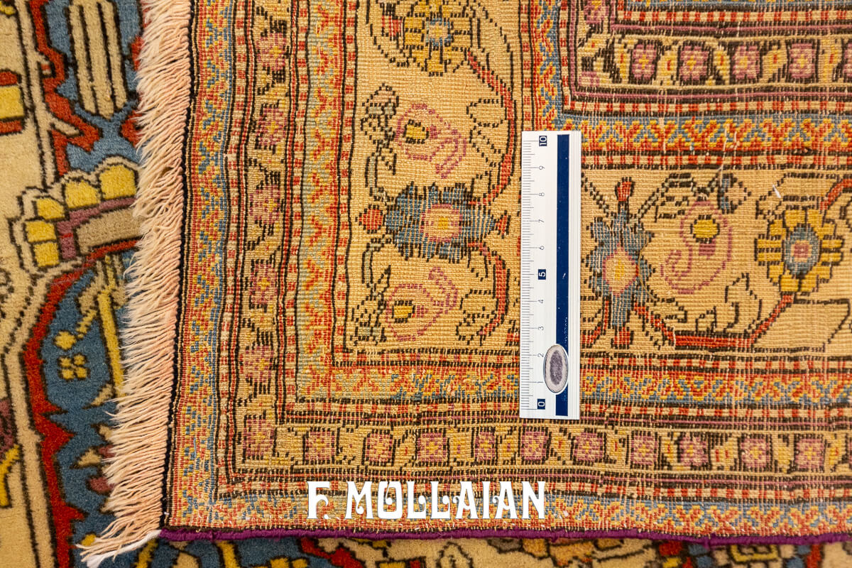 Mohtasham Kashan Rug Rare Prayer Field n°:794107