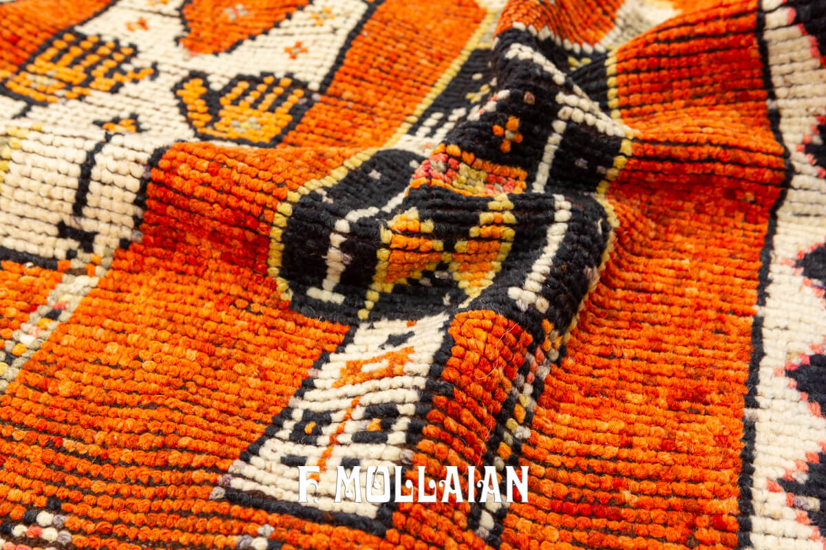 Kurdish Rug Tribal Figurative Runner n°:823578