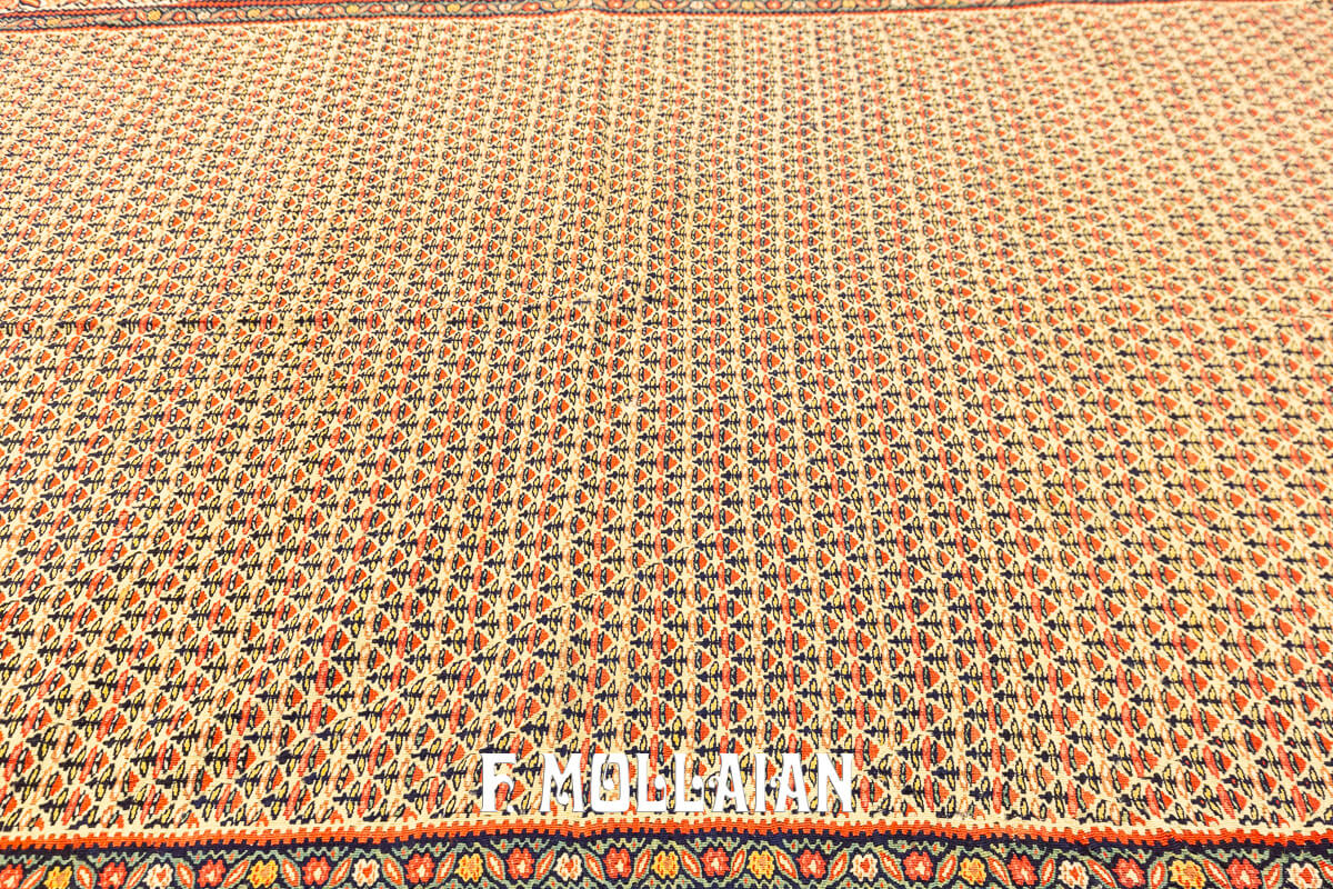 Tapis Kilim Ancien Senneh Extra Fin n°:842119