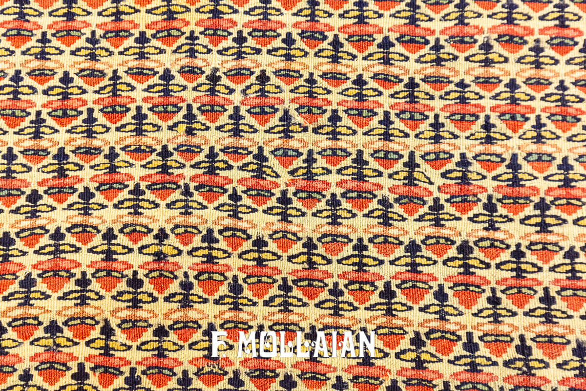 Tapis Kilim Ancien Senneh Extra Fin n°:842119